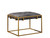 Fairview Leather Ottoman/Side Table