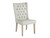 HTM Abby Dining Chair - Off White, Natural Leg