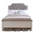 Beverly Bed with Tufted Panel, Twin