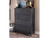 Flatiron Black Drawer Chest