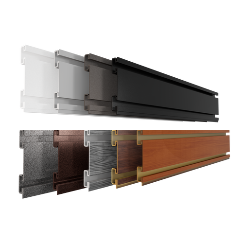 Aluminum Slatwall Panels - Strong Wall - 2ft