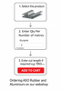 ASO AL15 9 ALUMINIUM PROFILE FOR (RUB006 & RUB007) (£P/M)