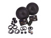 Kicker 51KSS6504 + 51KSC69304 with Free Sound Deadening Car Insulation Speaker Kit