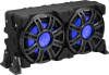 Kicker 51MWLE102 10 " 800W Peak (400W RMS) Loaded Single Sealed Marine Enclosure with Passive Radiator