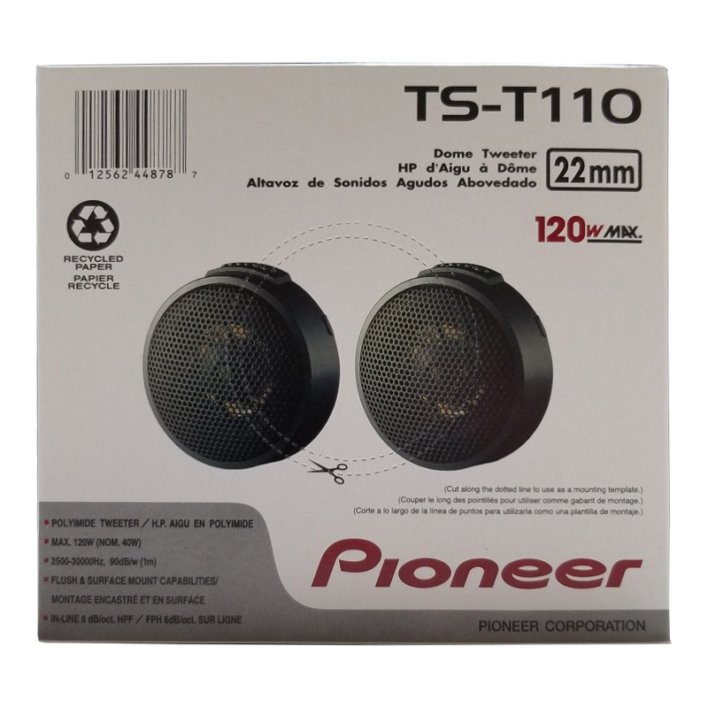 Pioneer TS-T110 - Hi-Tech Car Audio