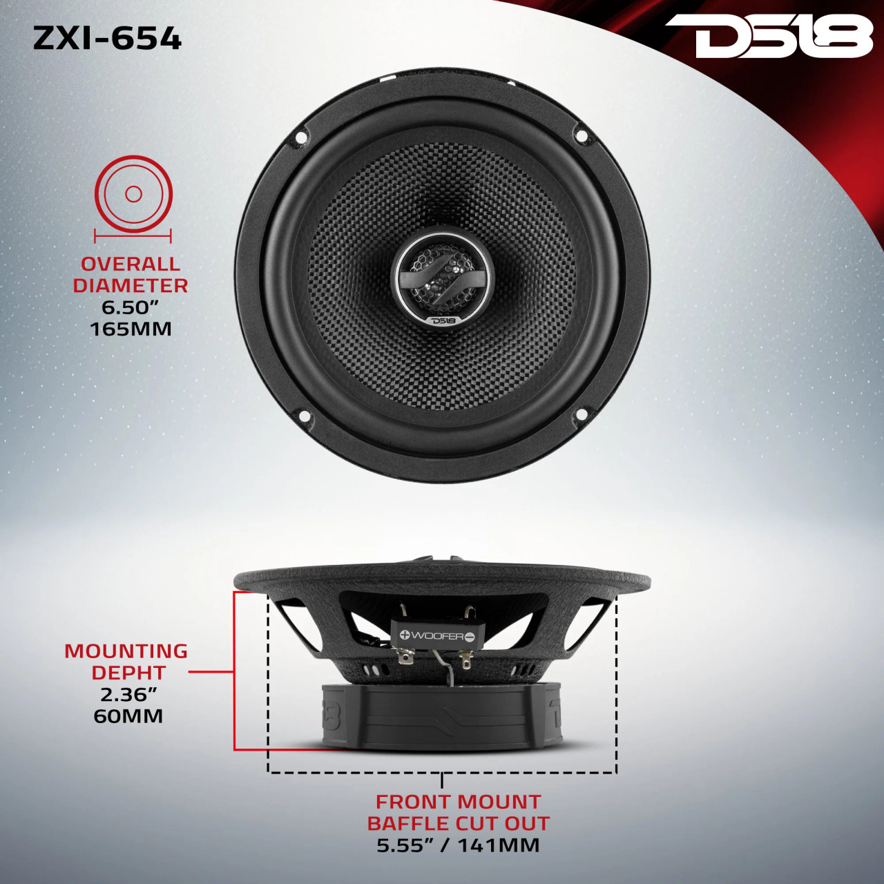 DS18 ZXI-654 - Hi-Tech Car Audio