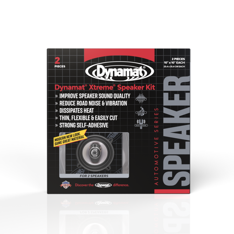 Dynamat 10415 Xtreme Lautsprecher-Matten, je 25,4 x 25,4 cm (10 x 10 Dynamat 10415 Xtreme Lautsprecher-Matten, je 25,4 x 25,4 cm (10 x 10