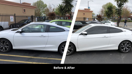 2019 Honda Civic Si Gets Privacy With Suntek CXP Window Tint