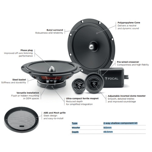 Focal ASE 165 - Hi-Tech Car Audio