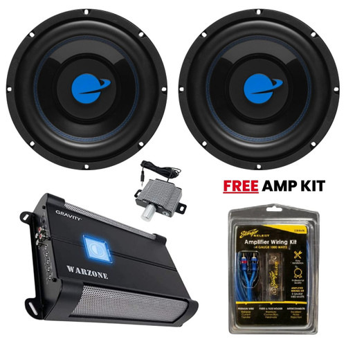 Gravity Audio WZ2000-1D + Planet Audio PL10s bundle