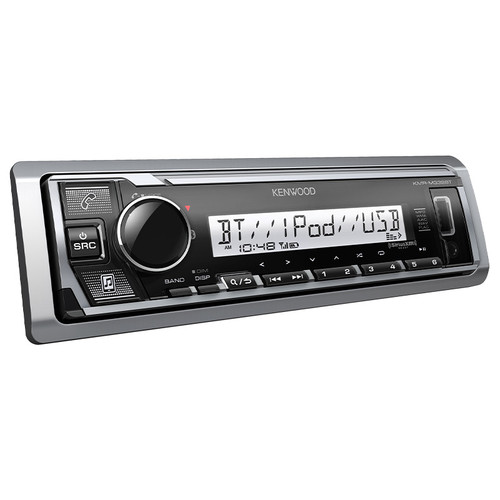 Kenwood KMR-M332BT  + KFC-6966S + KFC-1666S with Free Sound Deadening Car Insulation Speaker Kit