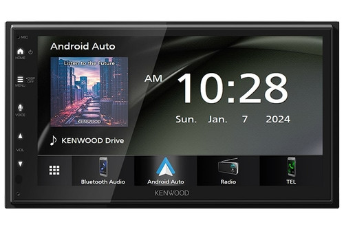 Kenwood DMX5710s 6.8" Double Din Touchscreen Digital Multimedia Receiver With Bluetooth, Wireless Apple Carplay And Android Auto (Siriusxm Ready)