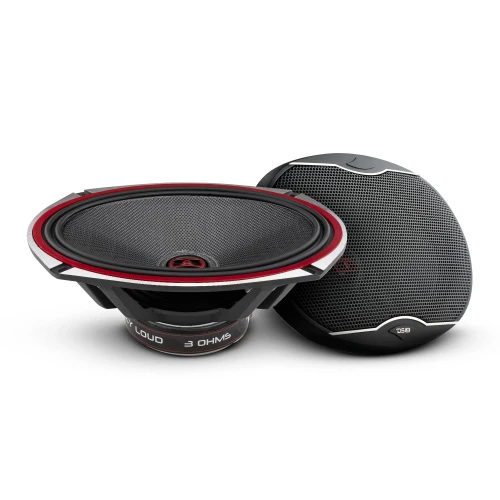 DS18 EXL-SQ6.9 6x9" 160W RMS 3-Ohm 2-Way Coaxial Speaker with Fiber Glass Cone