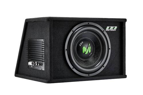 Deaf Bonce Machete ML-12A 12" Machete Series 1000W Max (250W RMS) Loaded Subwoofer Enclosure with Amplifier