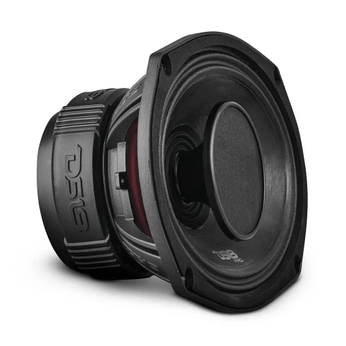 DS18 PRO-HY69.4B 6x9" 250 Watts RMS 4-Ohm Water-Resistant Hybrid Mid-Range Loudspeaker with Built-in Driver - Single
