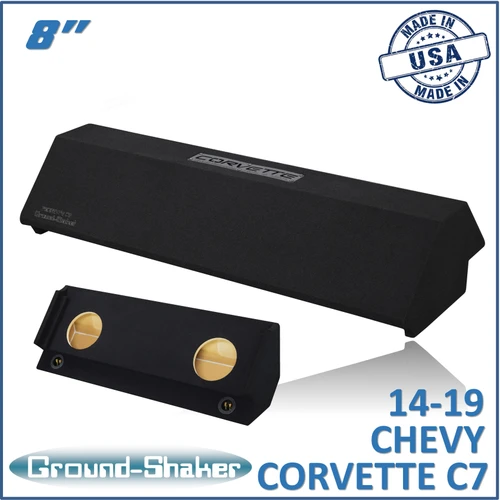 Ground-Shaker CVT728B
Ground-Shaker CVT728B 8" Dual Sealed Sub Box, Fits 14-19 Chevy Corvette C7
