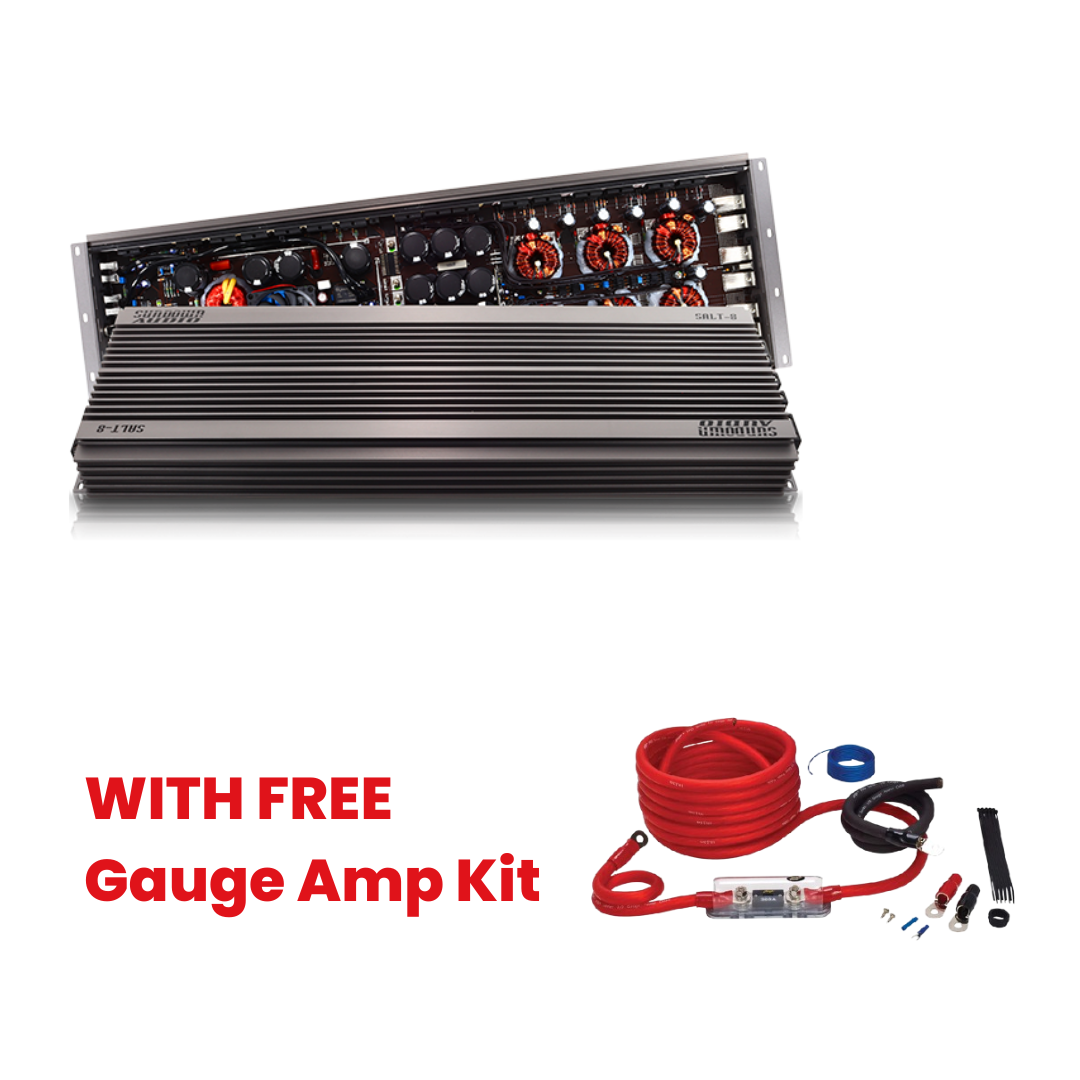 SPL Amplifiers with FREE Gauge Amp Kit
