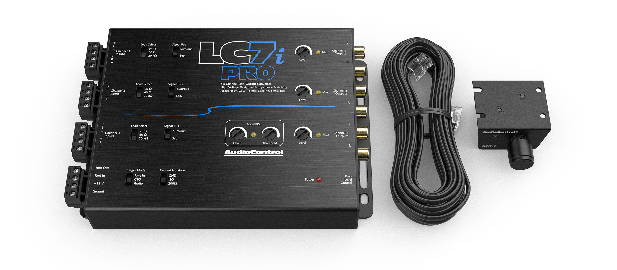 audio control THREE.1 オーディオコントロール AudioControl THREE.1 In-dash equalizer with 2-way crossover at