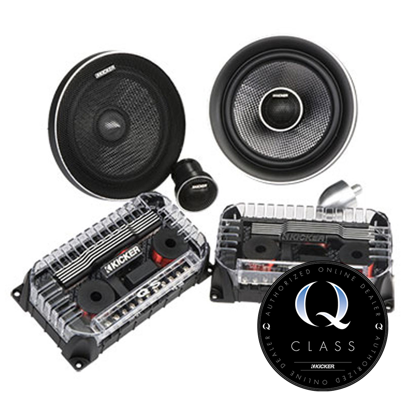 KICKER kicker スピーカー　ES65.ES40 Kicker ES65 Kicker 16/ 5 cm Speaker Set 2-Way 195W : Amazon
