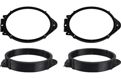 2 Metra 82-3006 Car Door Speaker Adapter 6.5 6.75 For Cadillac Chevrolet Gmc 72 4568 Speaker Harness