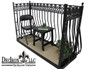 Light-Iron Dove Balcony