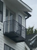 Cubist Stand on Balcony 70X36-37H