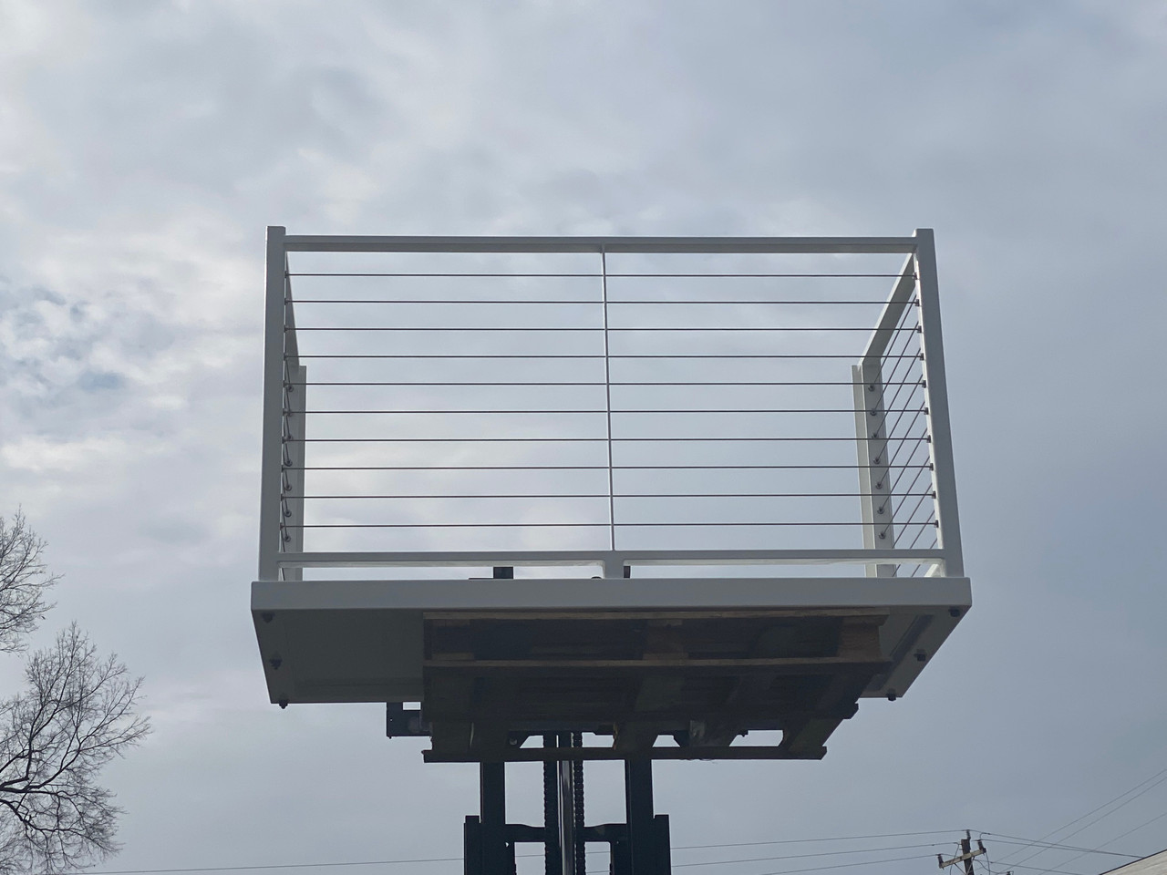 Stainless steel cable balconies