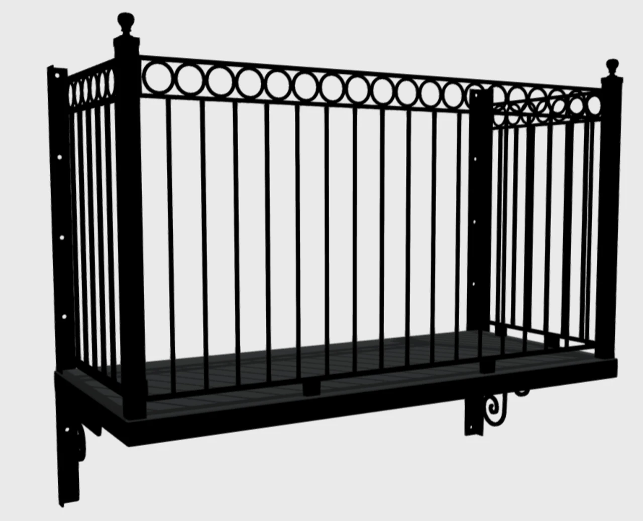 Ring Band Stand-On Balcony