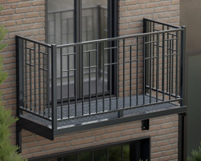 Cubist Balcony