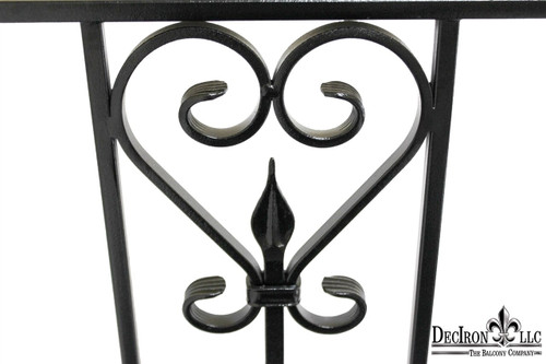 MEXICAN SCROLL FAUX BALCONY 55 WIDE 50% off, regular $1427.00