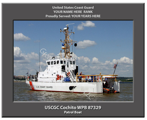 USCGC Cochito WPB 87329 Personalized Cutter Canvas Print