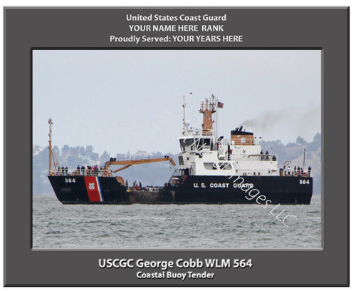 USCGC George Cobb WLM 564 Personalized Cutter Canvas Print