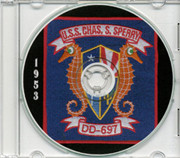 USS Charles S Sperry DD 697 1953 Cruise Book CD
