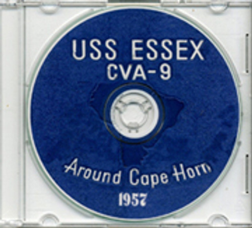 USS Essex CVA 9 1957 Cruise Book CD