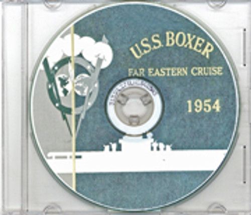 USS Boxer CVA 21 1954 CRUISE BOOK CD