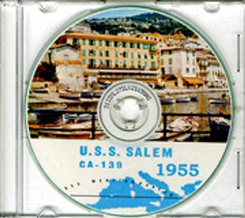 USS Salem CA 139 1955 Med Cruise Book CD