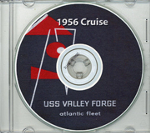 USS Valley Forge CVS 45 1954 - 1956 Cruise Book CD