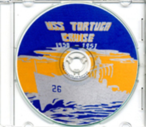 USS Tortuga LSD 26 1950 - 1951 Cruise Book CD