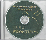 USS Frontier AD 25 WestPac CRUISE BOOK Log 1958 CD
