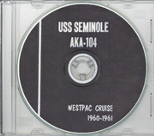 USS Seminole AKA 104 1960 - 1961 CRUISE BOOK CD US Navy
