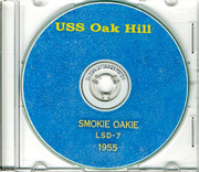 USS Oak Hill LSD 7 1955 Far East CRUISE BOOK CD