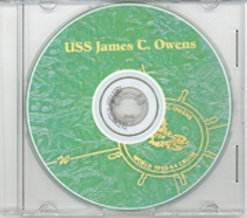USS James C Owens DD 776 1953 - 1954 CRUISE BOOK CD
