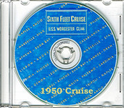 USS Worcester CL 144 1950 Med Cruise Book CD
