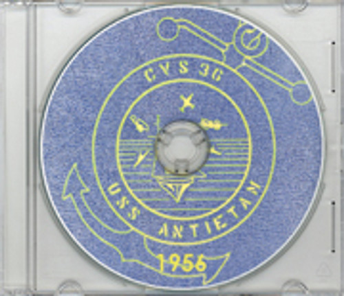 USS Antietam CVS 36 1956 CRUISE BOOK CD