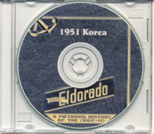 USS Eldorado AGC 11 CRUISE BOOK Log Korea 1951 CD