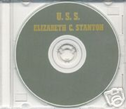 USS Elizabeth C Stanton AP 69  CRUISE BOOK Log WWII CD