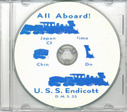 USS Endicott DMS 35 1953 Korea Cruise Book CD