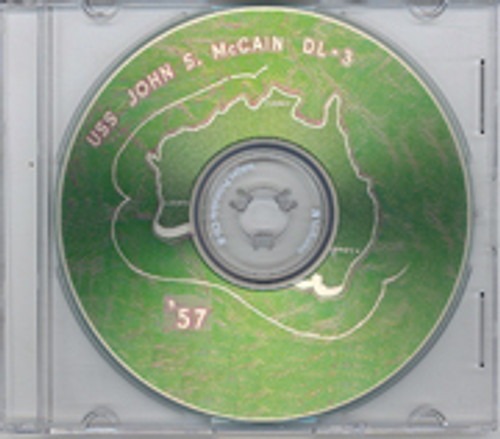 USS John S McCain DL 3 1957 Cruise Book CD