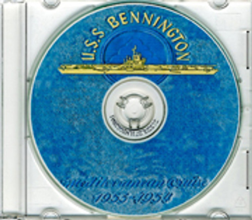 USS Bennington CVA 20 CRUISE BOOK Log 1953 1954 CD