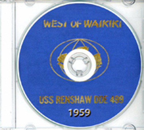 USS Renshaw DDE 499 1959 WestPac Cruise Book CD